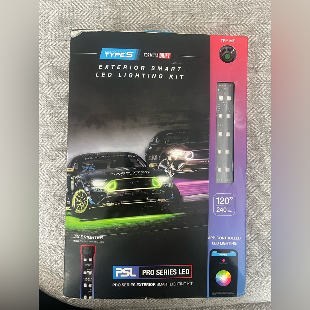 Type S exterior smart LED lighting kit